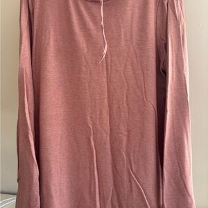 Cuddl Duds Rust Long Sleeve Top